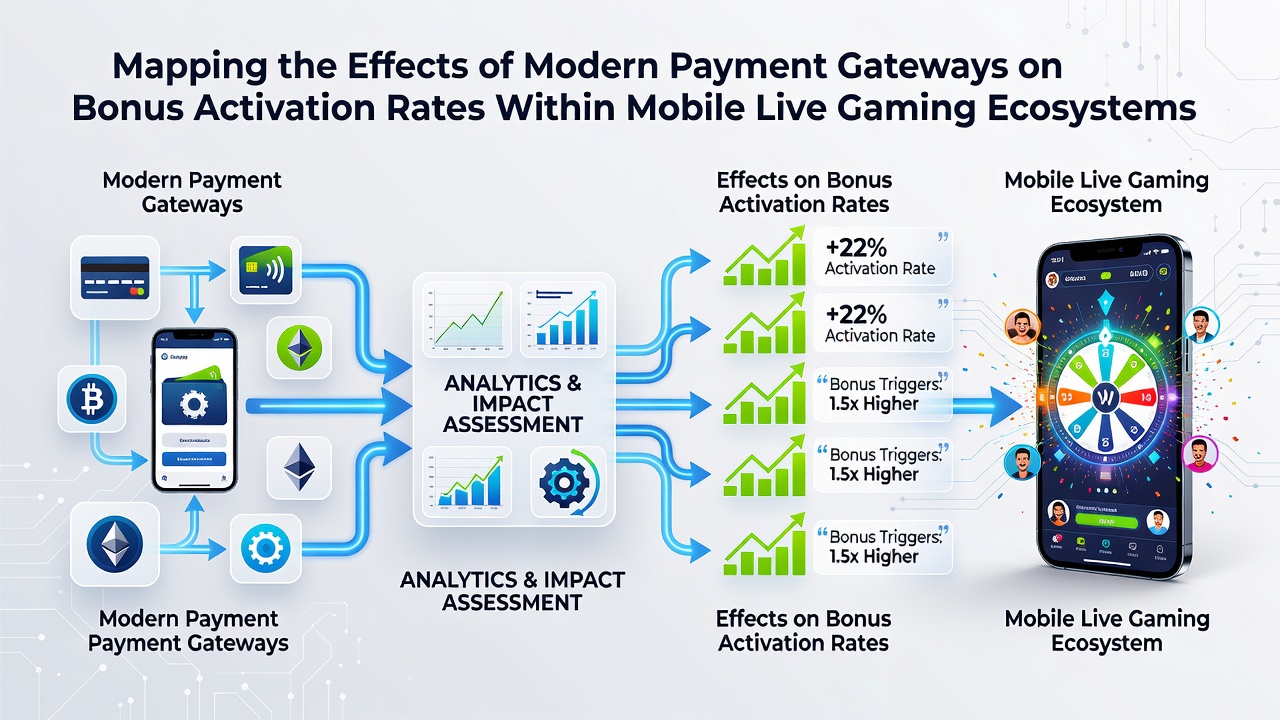 Diagramm zu Bonusaktivierungsraten nach Zahlungsmethoden in Live-Gaming-Apps
