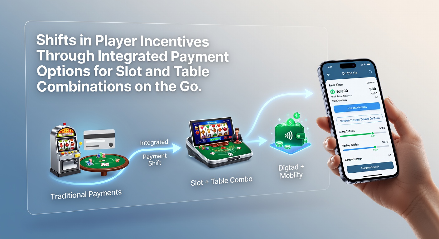 Mobile Casino Zahlungsintegration mit Slots und Tischspielen